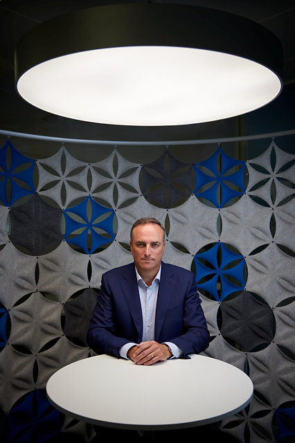 Editorial portrait photograph of Scott Dodds, VMware VP Channel & Alliances EMEA