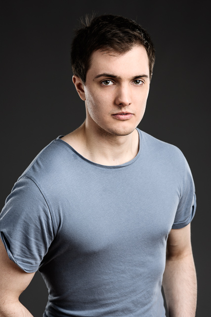 Portrait photograph of compsoer Mitchell Gibbs.